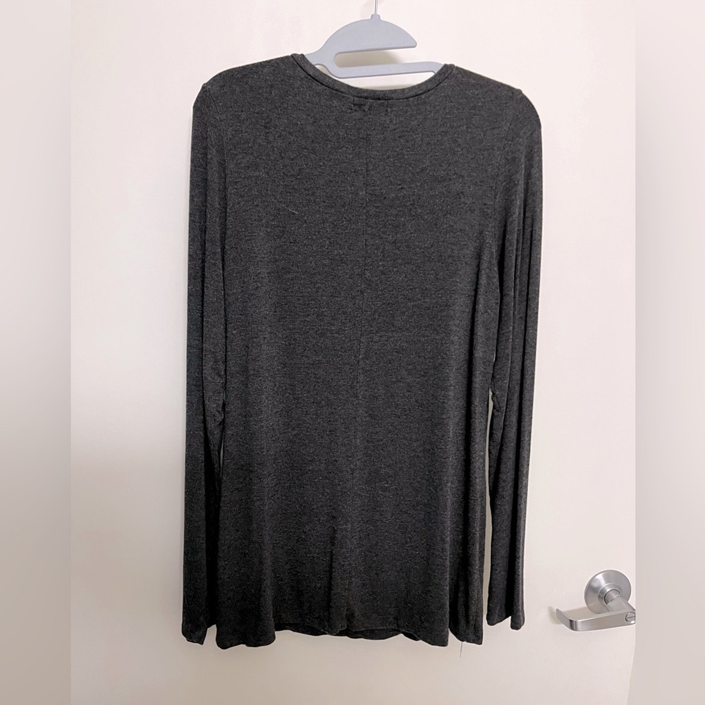 Halogen Crewneck Long Sleeve T-Shirt~ size XL - Picture 2 of 4